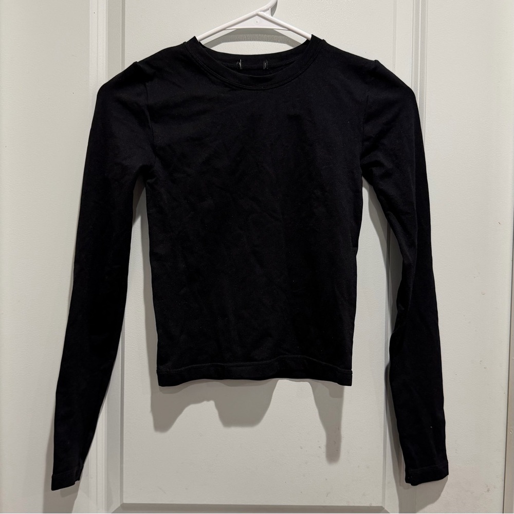Amazon Trendy Queens Black Long Sleeve Top
